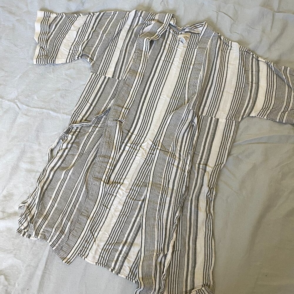 Striped Caftan Robe